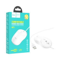Hoco Wired Mouse GM13 Esteem 1.5m White Hoco Wired Mouse GM13 Esteem 1.5m White